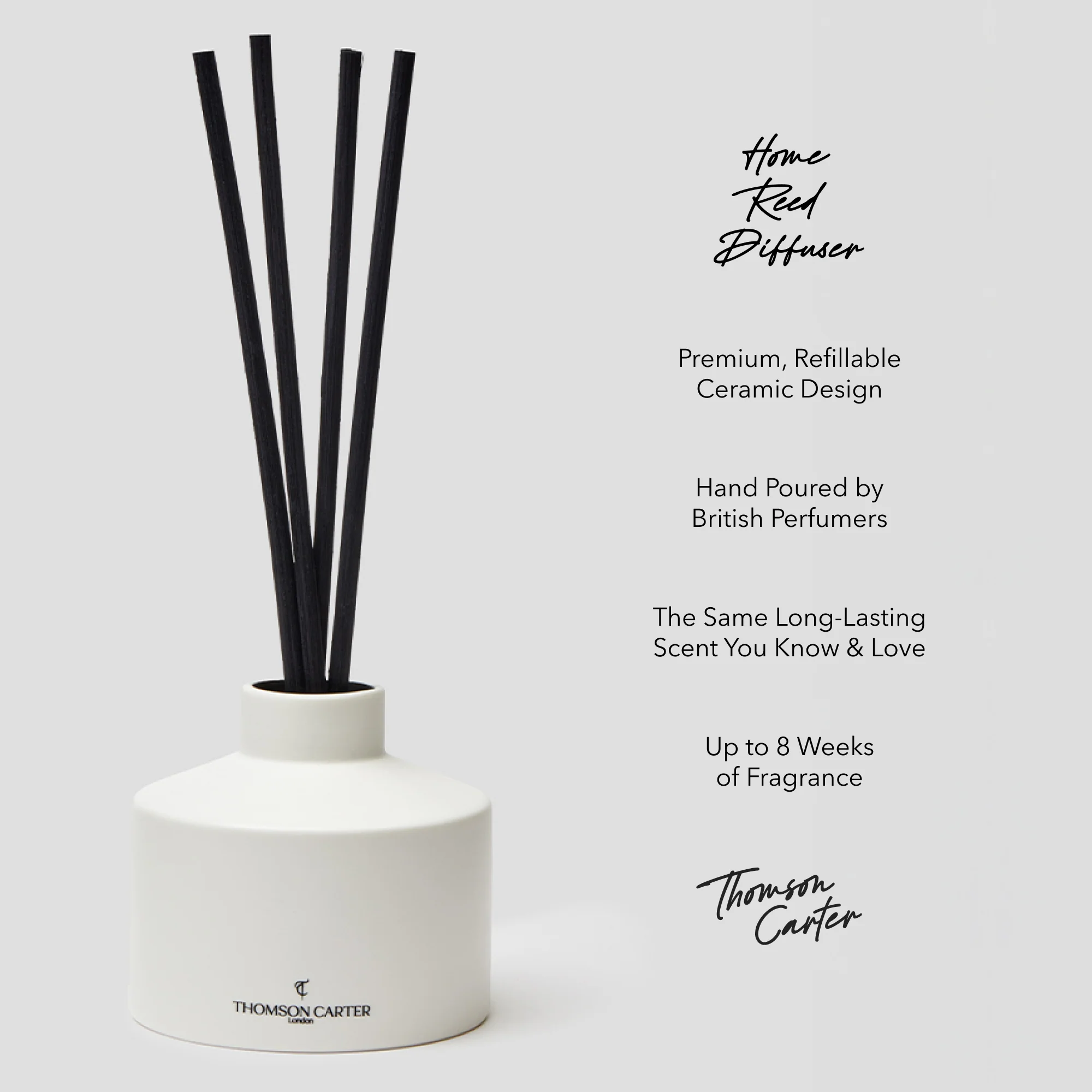 Cashmere Court | Ceramic Reed Diffuser - Image 3